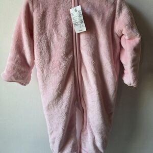 The Children's Place Soft Pink Footed One Piece